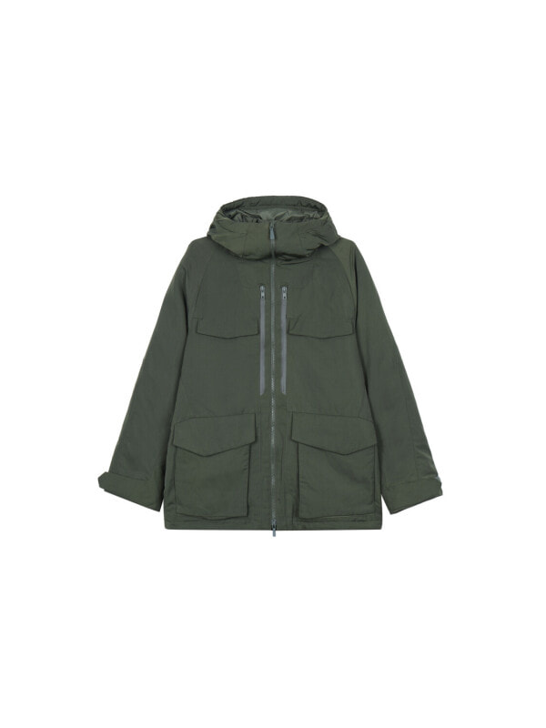 Парка утепленная мужская для города Uniqlo Hybrid Down Oversized Parka