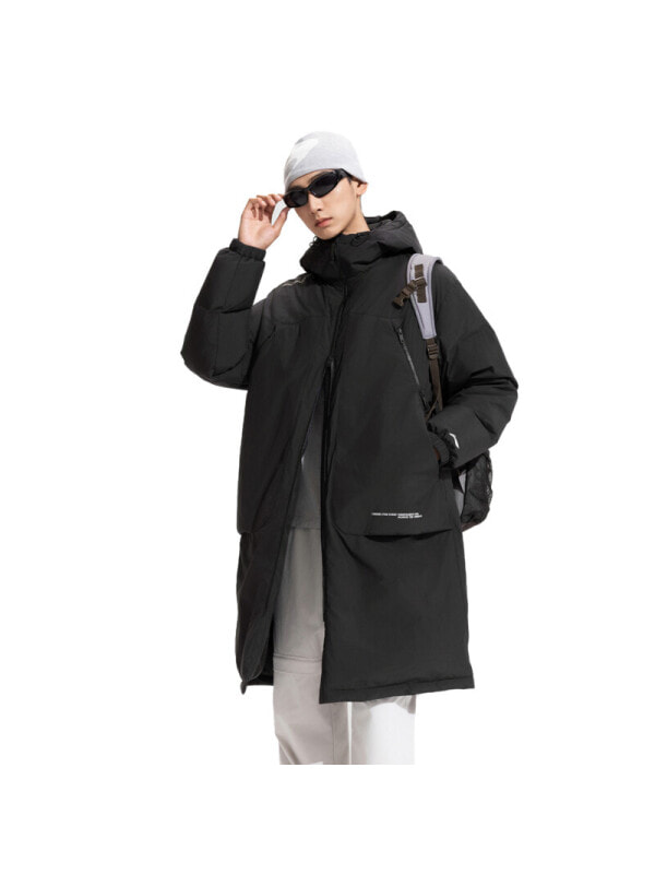 Пуховик длинный мужской зимний LiNing Outdoor CF Tracing