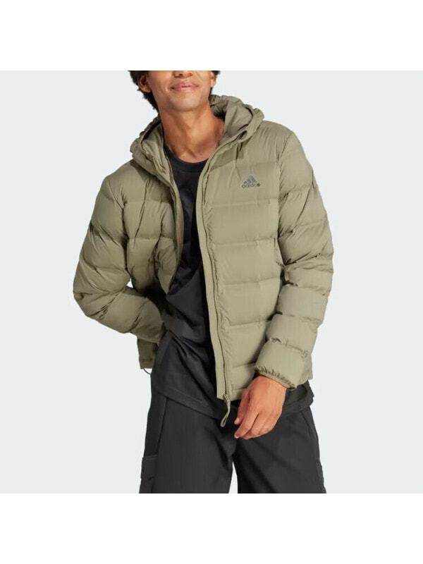 Куртка утепленная мужская для активного отдыха adidas helionic stretch down jacket