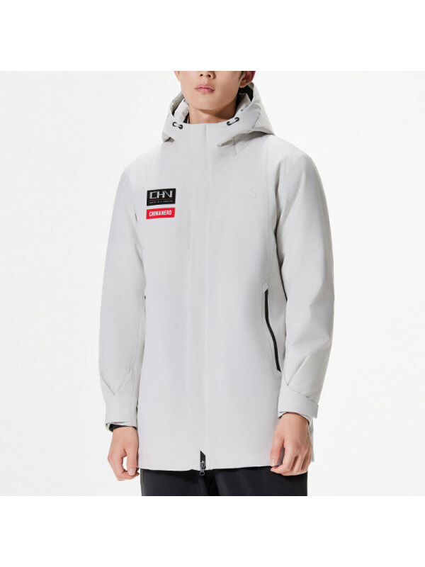 Anta Variety Training Collection Down Jacket Men's Grass Winter Gray