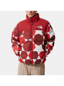 Куртка утепленная женская для повседневной носки The North Face 1996 Retro Nuptse Ic Geo Print