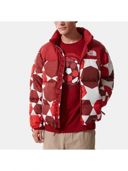 Куртка утепленная женская для повседневной носки The North Face 1996 Retro Nuptse Ic Geo Print