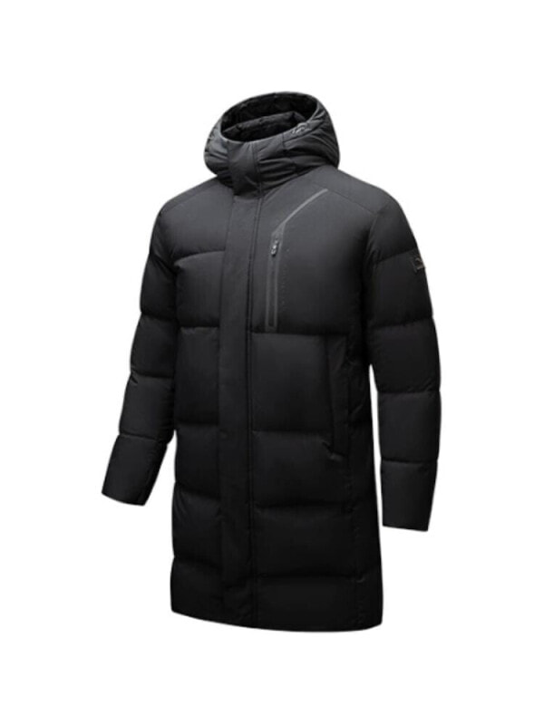 Пуховик мужской тренировочный Anta Variety Training Collection Basic Black