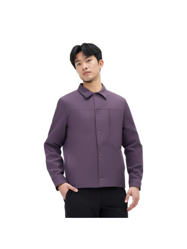 Пуховик утепленный мужской спортивный Anta Star Shift Purple