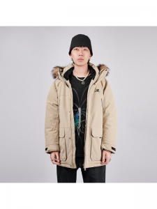 New Balance Down Jackets Men's Khaki