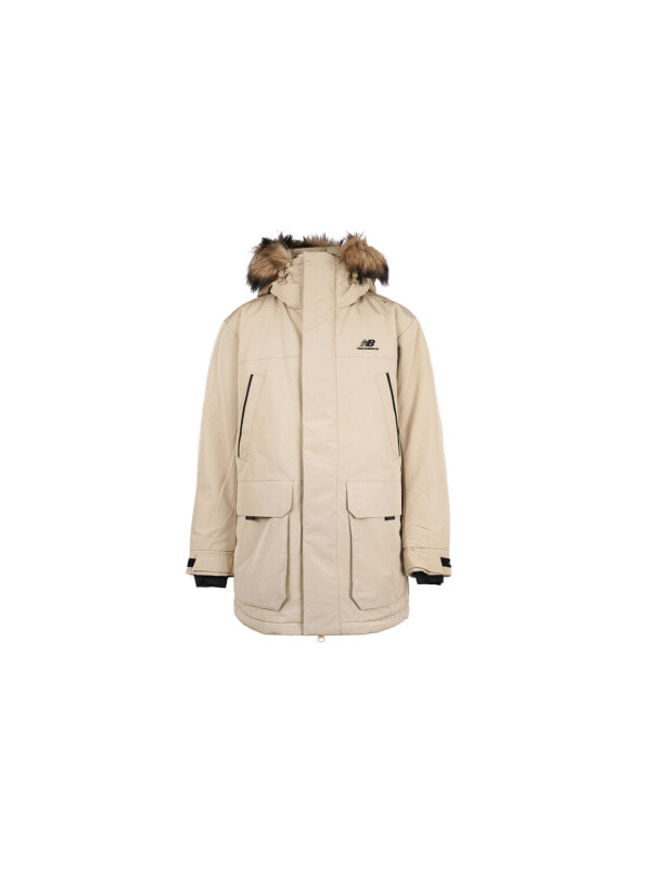 New Balance Down Jackets Men's Khaki