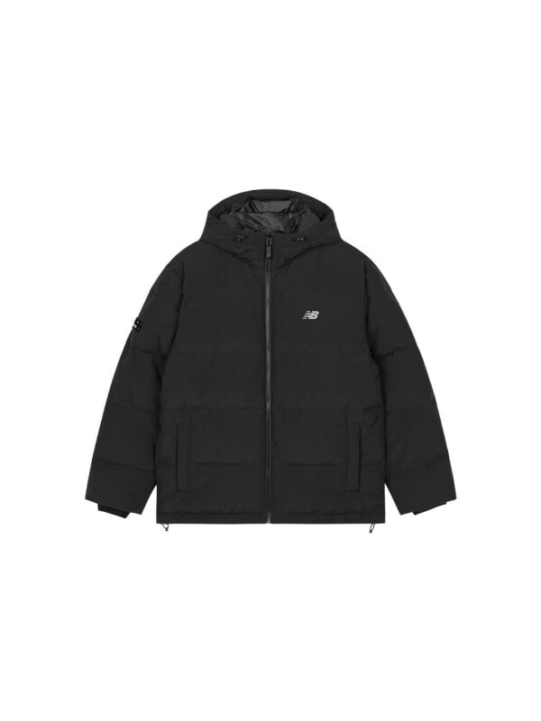 Куртка зимняя мужская для холодной погоды New Balance NB Logo Winter Down Jacket