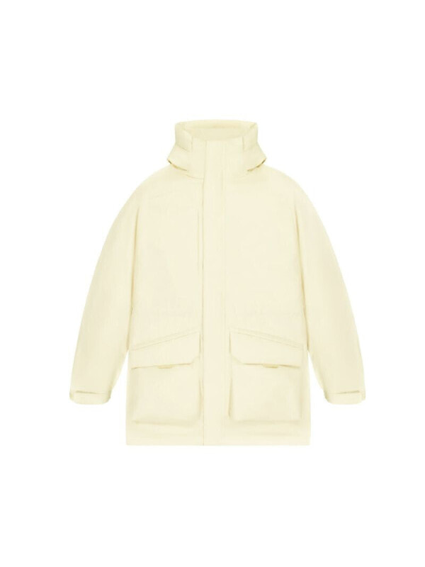 New Balance NB Grey Down Jacket Unisex Ecru