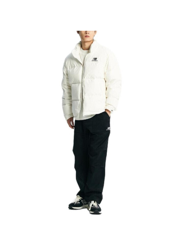 Пуховик универсальный белый New Balance
