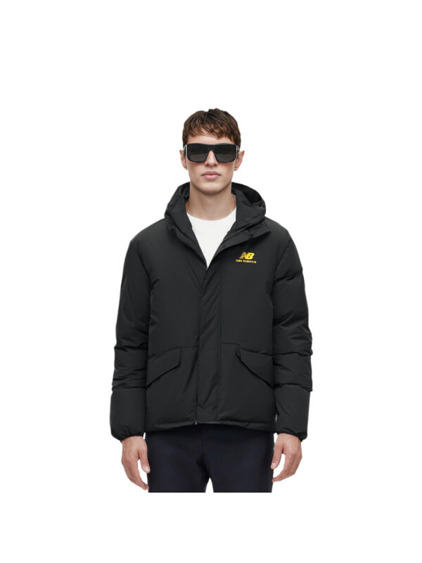 New Balance Down Jacket Winter Men's Black