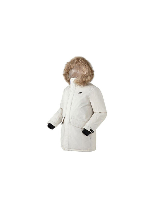 Пуховик универсальный для города New Balance Ivory White