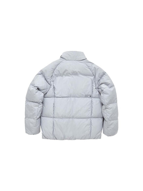 Пуховик универсальный повседневный New Balance Light Gray