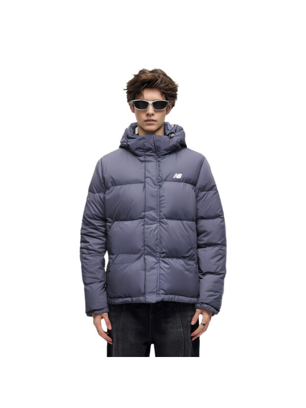 New Balance Down Jacket Men's Navy Blue