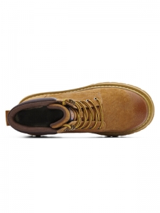 Dickies Warm Wear-Resistant Slip-Resistant Outdoor Boots Men's Earth Yellow224M50LXS57M土黄