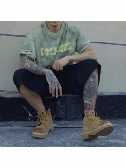 Ботинки высокие унисекс для повседневной носки Dickies 6970286559438224M50LXS58A土黄