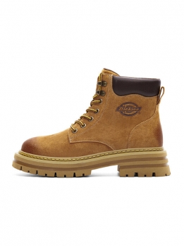 Dickies Waterproof And Wear resistant 11.5cm Outdoor Boots Men's Earth Yellow224M50LXS57A土黄