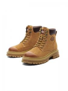 Dickies Waterproof And Wear resistant 11.5cm Outdoor Boots Men's Earth Yellow224M50LXS57A土黄