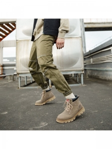 Dickies Warm Wear-Resistant Slip-Resistant Short Outdoor Boots Men's Camel204M50LXS92M驼色