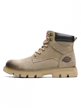 Dickies Warm Wear-Resistant Slip-Resistant Short Outdoor Boots Men's Camel204M50LXS92M驼色