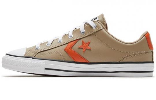 Кеды Converse Star Player 76 Canvas Shoes Unisex Low-Top Khaki/Saffron 166183C