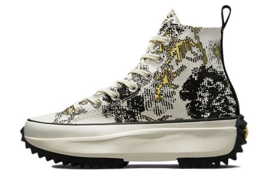 Кеды Converse Run Star Hike High 'Floral Fusion - Saturn Gold' 171399C