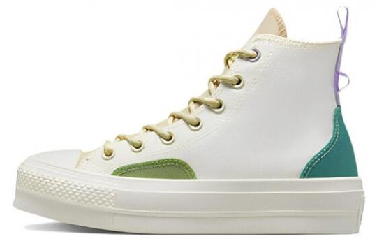 Кеды Converse Chuck Taylor All Star Women's Lift Platform High 'Colorblock Overlay - Algae Coast' A05127C