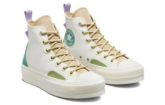 Кеды Converse Chuck Taylor All Star Women's Lift Platform High 'Colorblock Overlay - Algae Coast' A05127C