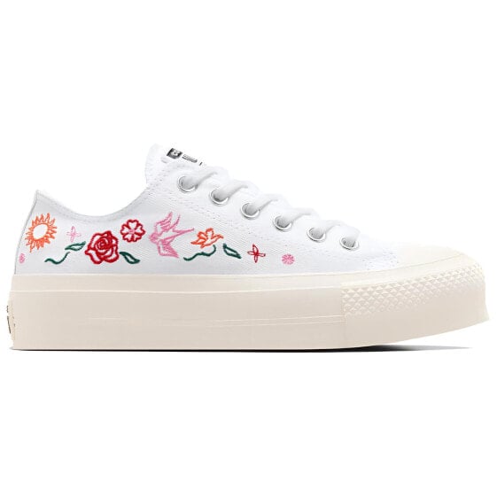 Кеды Chuck Taylor All Star Women's Converse Lift Platform Low 'Summer Embroidery' Women's A10822C