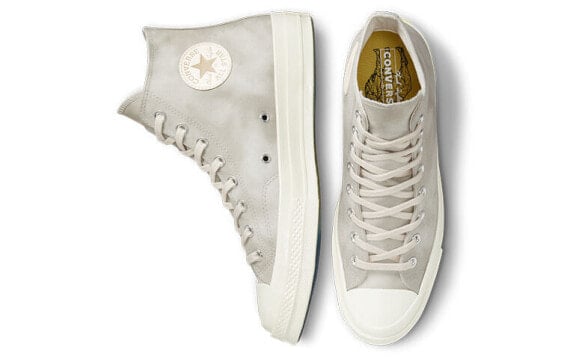 Кеды Converse Chuck Taylor All Star Canvas Shoes Unisex High-Top Beige Gray A03756C