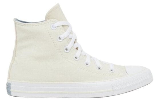Кеды Converse Chuck Taylor All Star Canvas Shoes Women's High-Top Off White/Oil Gray/Tan 571867C