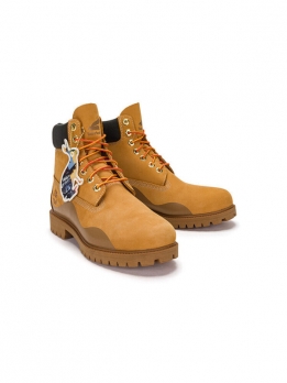 Timberland Heritage 6 Inch Waterproof Boot 'Wheat Nubuck With Brown'A5UUHW