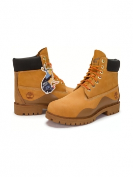 Timberland Heritage 6 Inch Waterproof Boot 'Wheat Nubuck With Brown'A5UUHW