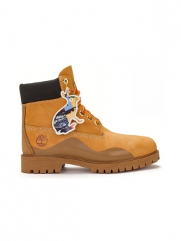 Timberland Heritage 6 Inch Waterproof Boot 'Wheat Nubuck With Brown'A5UUHW