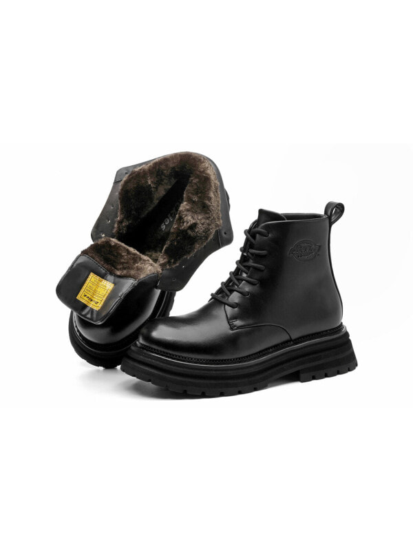 Ботинки мартинсы мужские для повседневной носки Dickies Black244M50LXS27AM黑色/加绒款