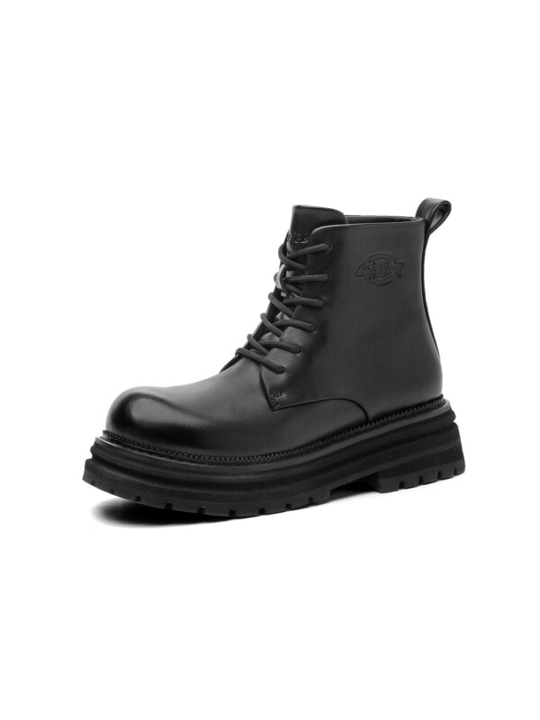 Сапоги кожаные мужские для повседневной носки Dickies Black244M50LXS27A黑色