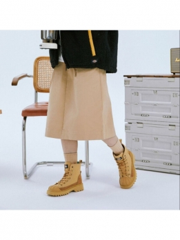 Ботинки женские для повседневной носки Dickies Earth Yellow233W50LXS91A土黄