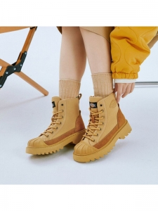 Ботинки женские для повседневной носки Dickies Earth Yellow233W50LXS91A土黄