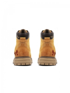 Ботинки короткие женские для повседневной носки Camel L23W076036RL23W076036R(Team肆叁柒-酒红皇冠加绒款)