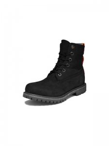 Timberland Rebotl 6 Inch Wide Fit Boot 'Black Nubuck' Women'sA2AZ8
