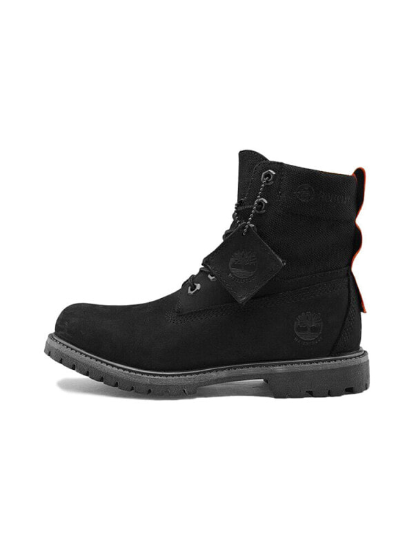 Timberland Rebotl 6 Inch Wide Fit Boot 'Black Nubuck' Women'sA2AZ8