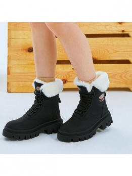 Ботинки женские короткие для зимы Dickies Black233W50LXS77B黑色