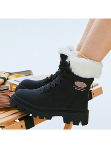 Ботинки женские короткие для зимы Dickies Black233W50LXS77B黑色