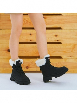 Ботинки женские короткие для зимы Dickies Black233W50LXS77B黑色