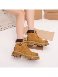 Ботинки высокие женские для повседневной носки Dickies 12cm Martin Boot224W50LXS57M土黄