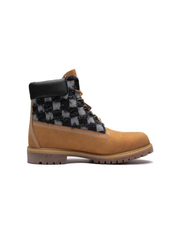 Ботинки короткие мужские для активного отдыха Timberland 10061W10061W(Team22-男款棋盘格黑棕)