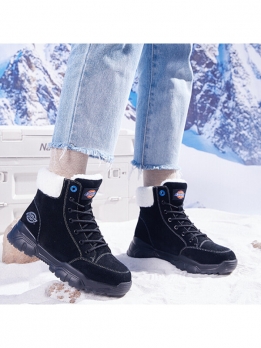 Ботинки женские классические из замши Dickies214W50LXS69黑色