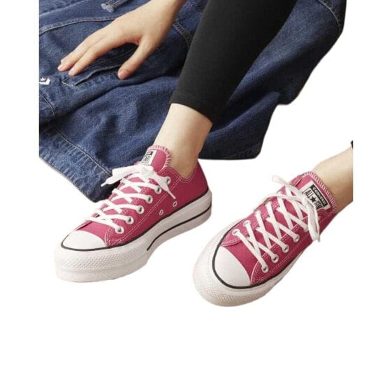Кеды Converse Canvas Shoes Women's Low-Top Pink A11539C