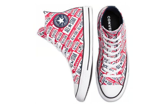 Кеды Converse Chuck Taylor All Star Canvas Shoes Unisex High-Top Red 166984C