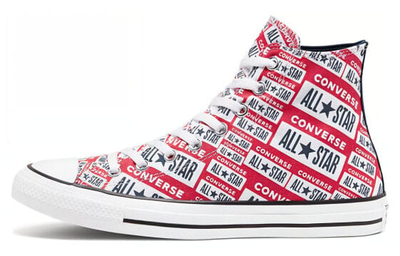 Кеды Converse Chuck Taylor All Star Canvas Shoes Unisex High-Top Red 166984C