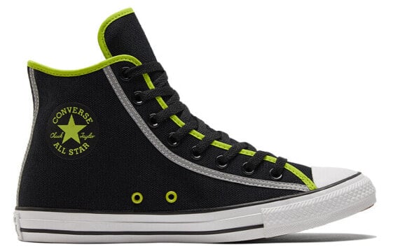 Кеды Converse Chuck Taylor All Star Canvas Shoes Unisex High-Top Black/Green 172000C